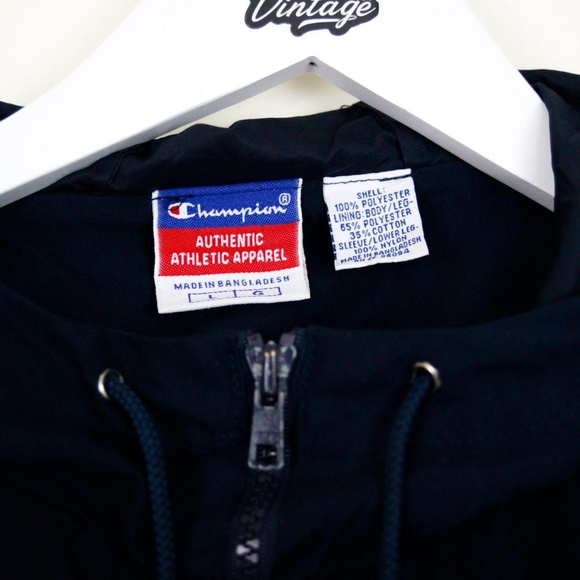 Vintage Champion Green and Navy Track Jacket (Large) - Picture 6 of 6